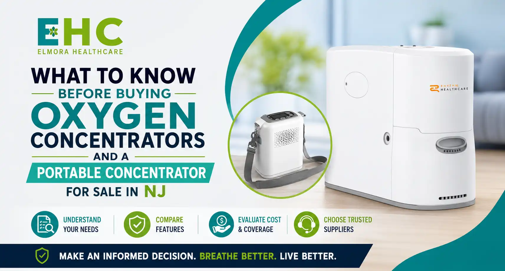 What to Know Before Buying Oxygen Concentrators and a Portable Concentrator for Sale in NJ