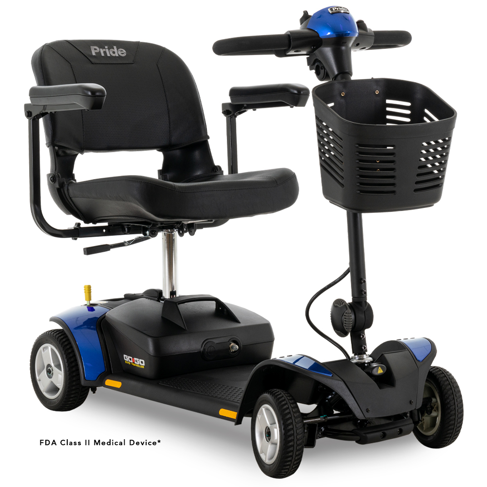 USED Go Go Elite Traveler 4 Wheel Scooter