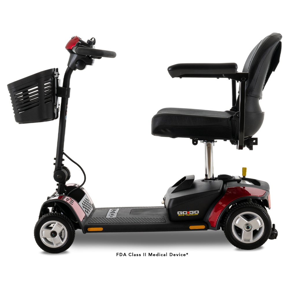 USED Go Go Elite Traveler 4 Wheel Scooter - Image 2